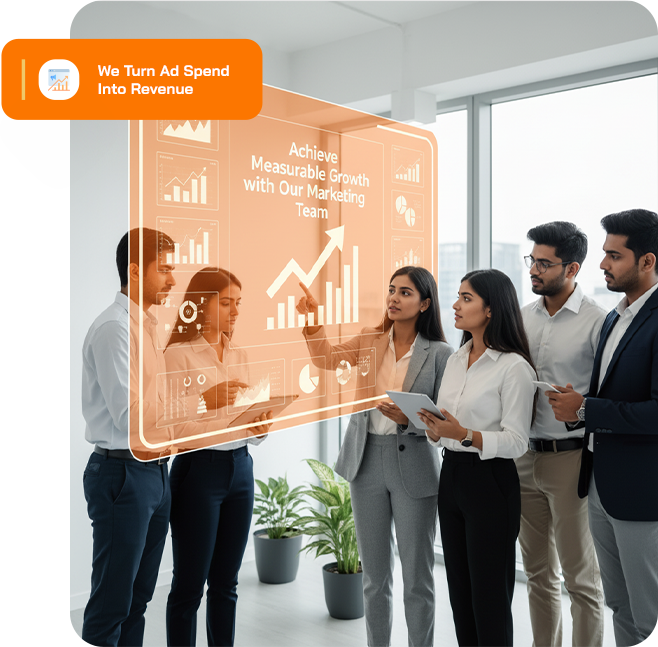 Achieve Measurable Growth with Our Marketing Team
