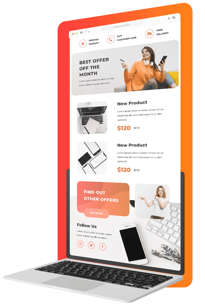 Website UI